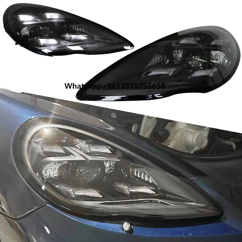 

For Porsche Panamera 970.1 Headlamp 2010 2013 Front Head Lamp Upgrade 2023 Plug and Play Matrix Plug and Play LED Headlights