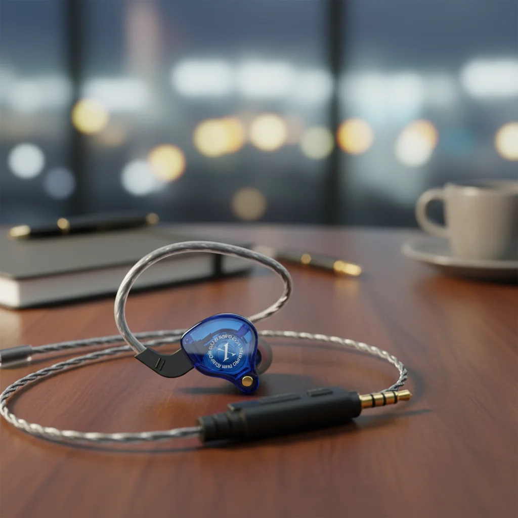 

Stereo Wired Earbuds 3.5mm Wired Earphone in-Ear with Mic Wired Headset Deep Bass Round Head Earpiece Headset Listen To Music