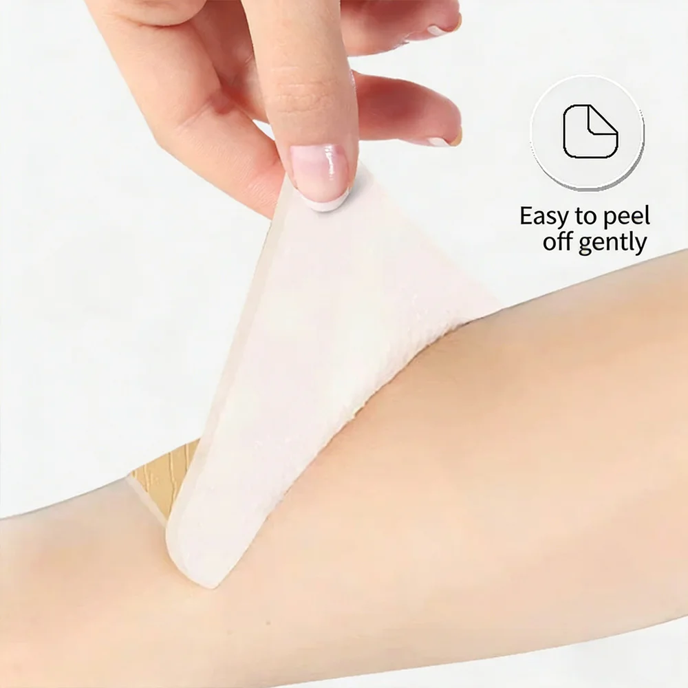 10PCS Silicone Adhesive Dressing Wound Healing Foam Absorbent Dressing No Border Dressing Patch 10cm*10cm Individual Packaging