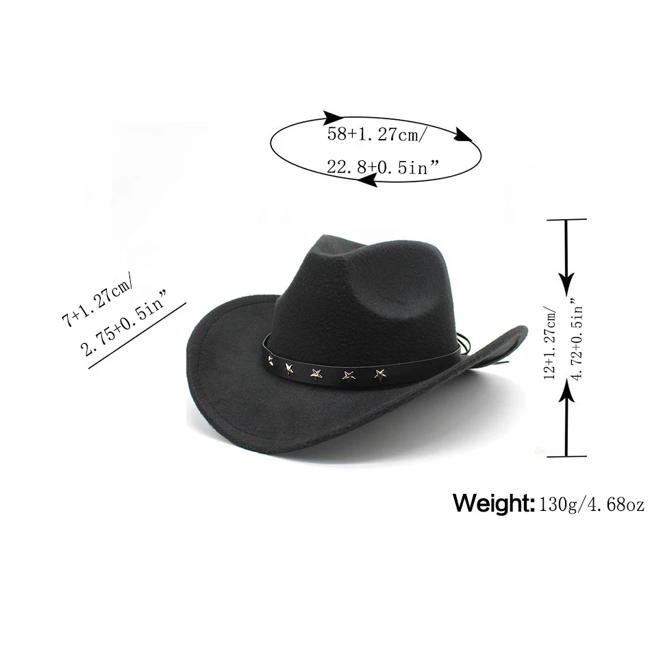 Wool Fedora Hat for Women Men Curved Brim Western Cowboy Hat Felt Jazz Cap Wedding Church Dress Hats chapeu feminino