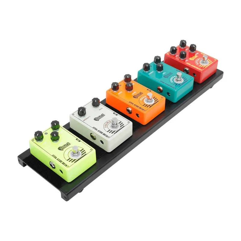 Aluminium Alloy Musical Instrument Parts Widely Used Guitar Pedalboard, Small Portable Guitar Effect Pedal Board DropShipping