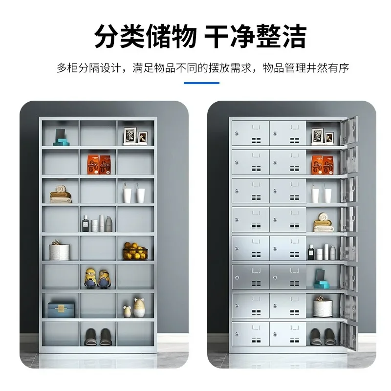 Edelstahl 304, Spind, staubfreie Werkstatt, Personal, Schließfächer, Kantine, Esszimmer, Schränke, Speiseteller,