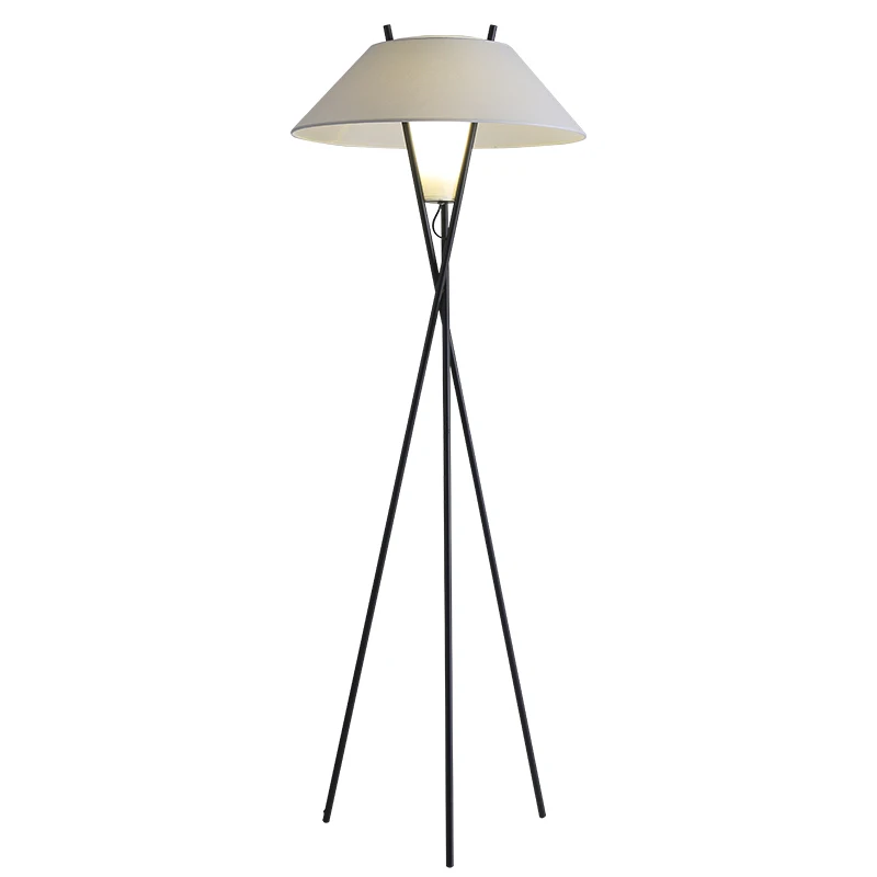 

Xl Minimalist Vertical Floor Lamp Living Room Bedroom Exhibition Hall Designer Simple Bedside