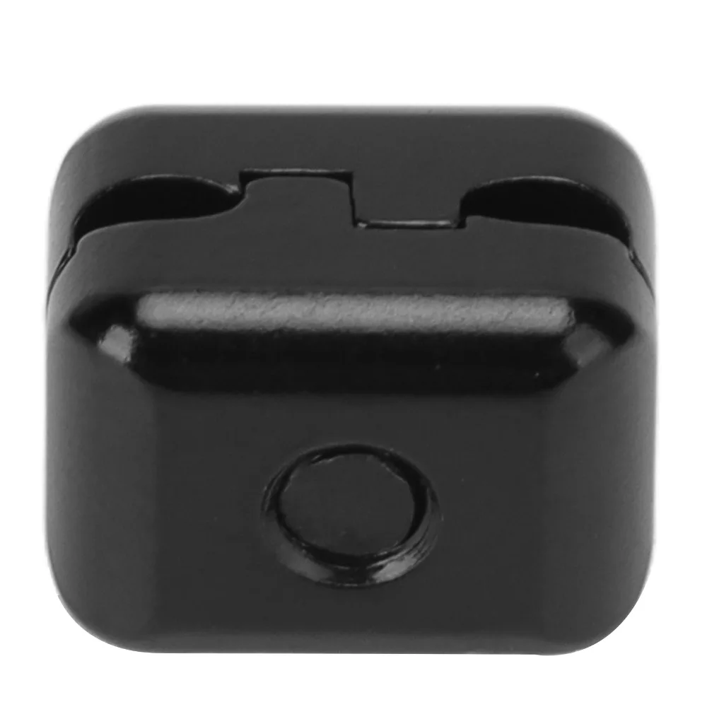 Aluminum Alloy Arrow Rest Cable Clamp Vibration Reduction Buckle Metal Fastener Clip Bowstring Adjustment Knob Bow Hunting