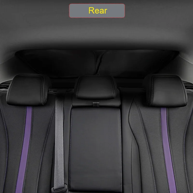 

Car Black Window Privacy Sunshade Anti-UV Heat Insulation For GEELY PREFACE 2022-Present Auto Protect Cover Interior Accessory