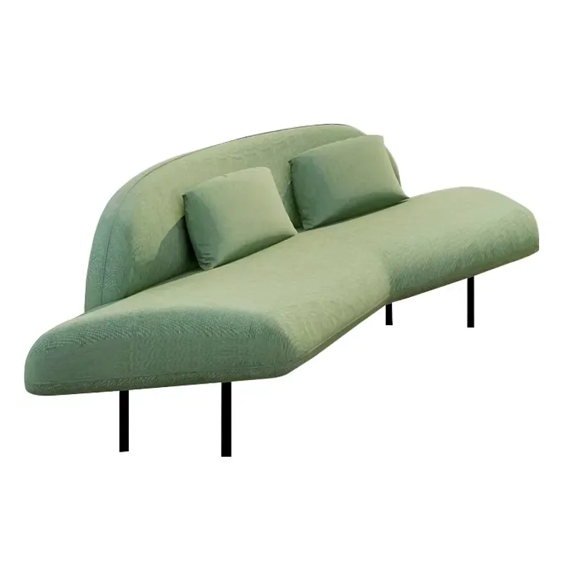 Multifunctional curved conference sofa with ergonomic commercial seating for reception/office lounge areas