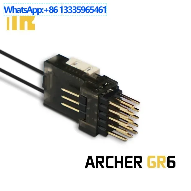 

Frsky Archer GR6 6-канальный приемник ACCESS Встроенный барометр, резервная передача сигнала