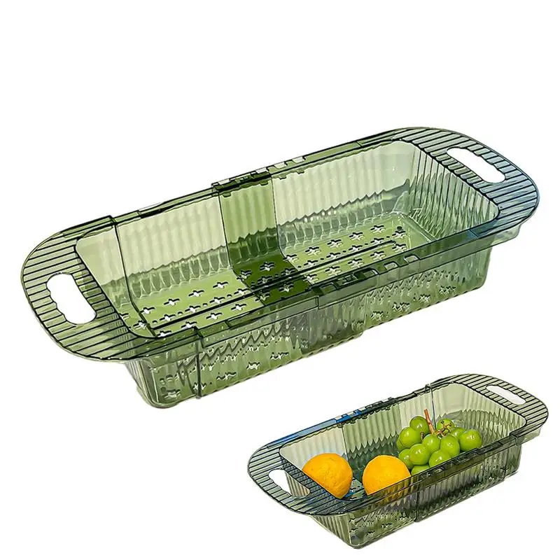 

Дренажная корзина для раковины, складная дренажная корзина, многофункциональный эргономичный дизайн, инструменты для очистки овощей для помидор