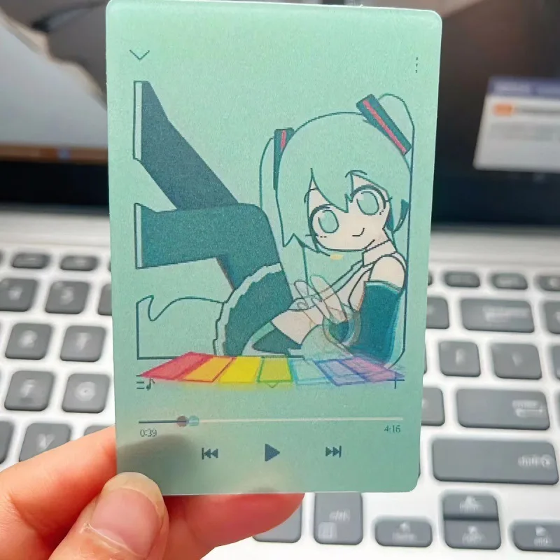 Hatsune Miku Raster Card Anime Children Multi-change Toys Manga Raster Card Postcard Collection Card Figure Birthday Gifts New