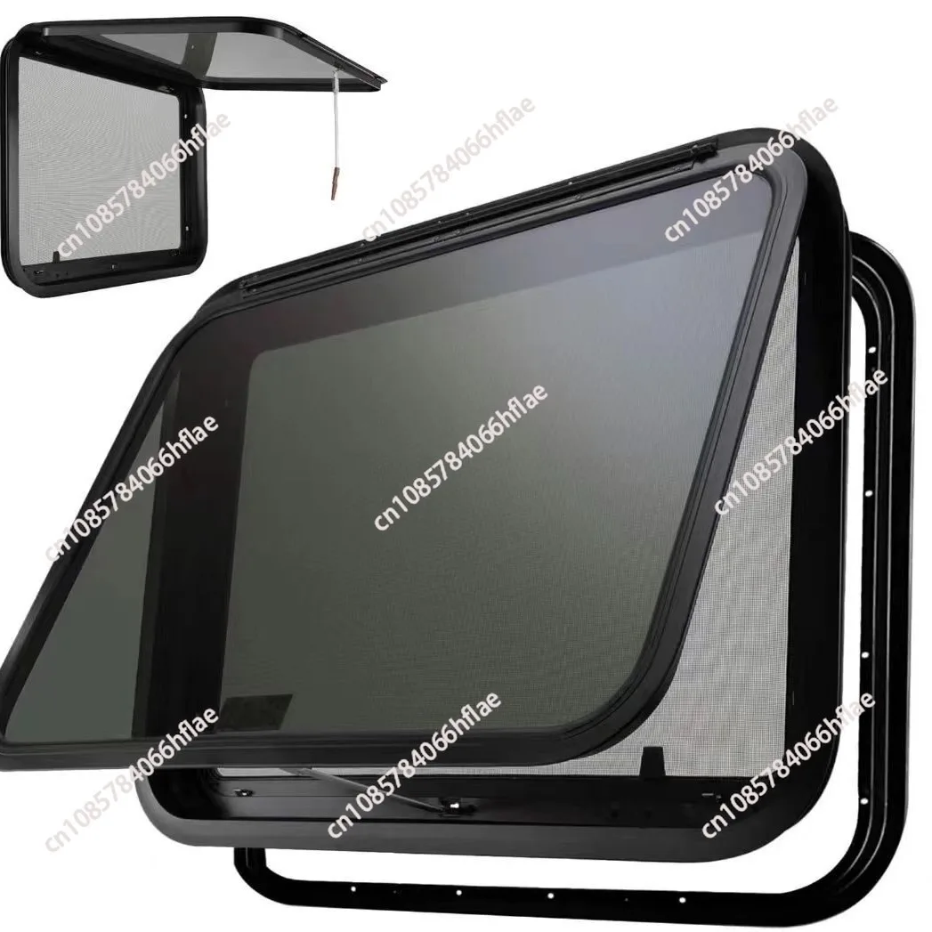 RV, camper, tempered glass, push-out window, escape window, exit window, factory direct sales, optional specifications