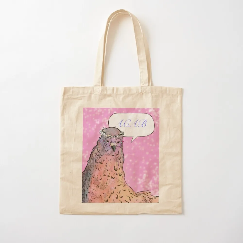 

Woke Pigeon Tote Bag Cloth bags shopper bags for women shopping bags foldable