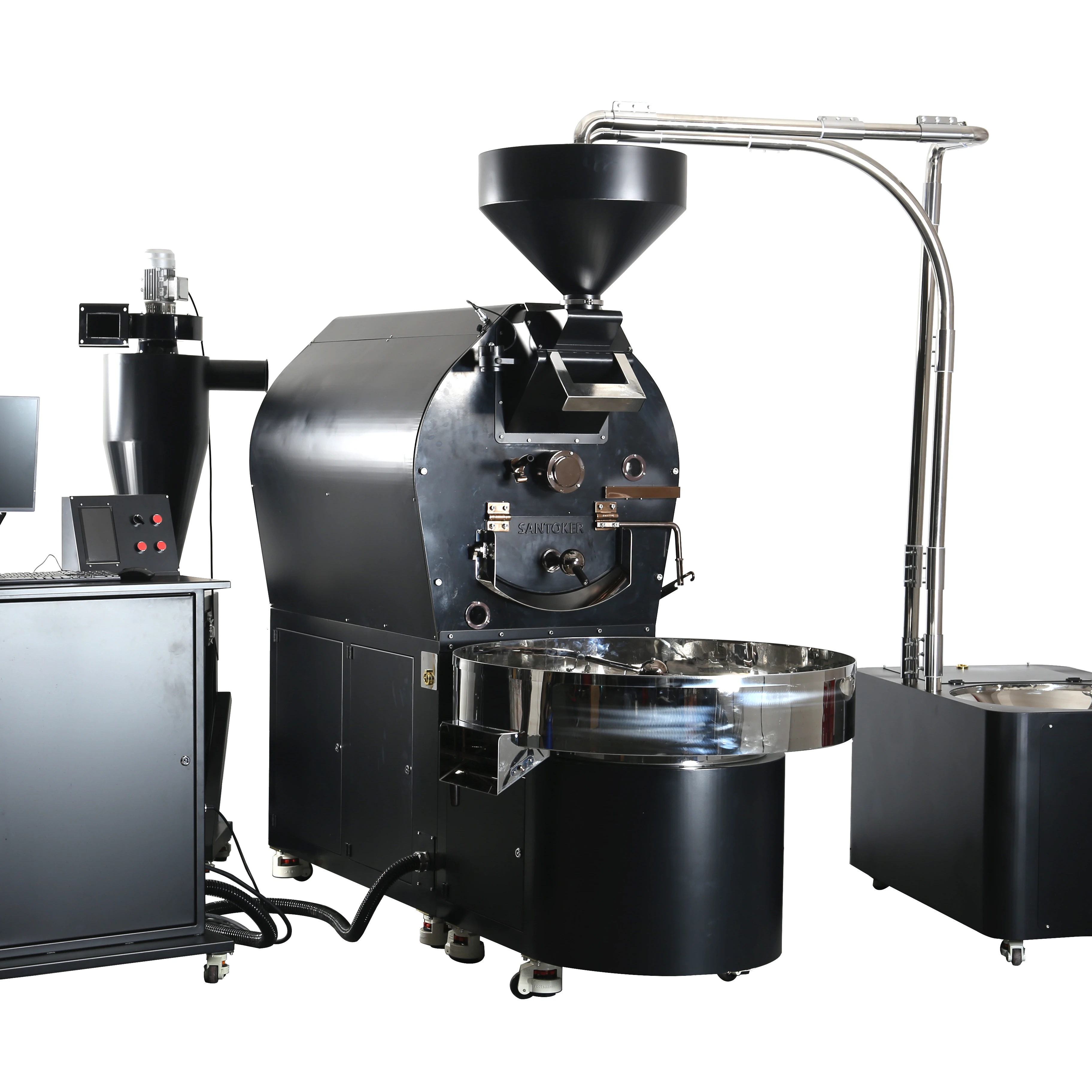 Wintop 30kg Electric Commercial & Household Stainless Steel App-Controlled Coffee Roaster Machine WS-30
