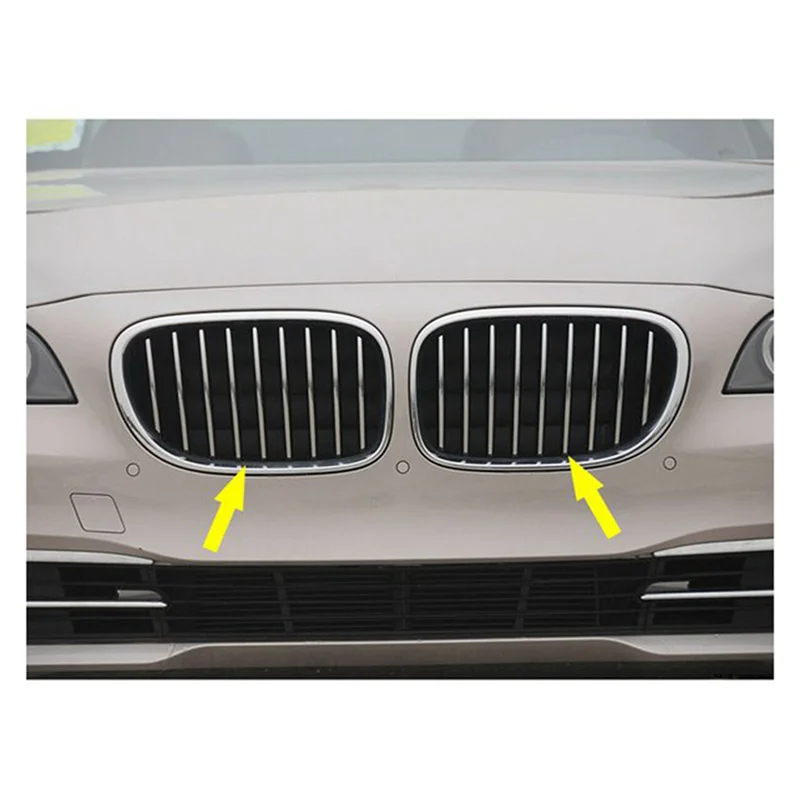 

Strict Car Front Bumper Grille For BMW 7' F01 F02 730 740 750 760 Hybrid 72011-2015