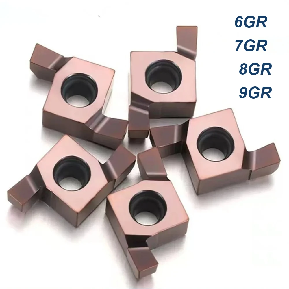 

10PCS 6GR 7GR 8GR 9GR Inside Groove Carbide Turning Inserts.7GR 8GR 9GR 100/150/200/250/300 Suit for Grooving Turning Tools SNGR
