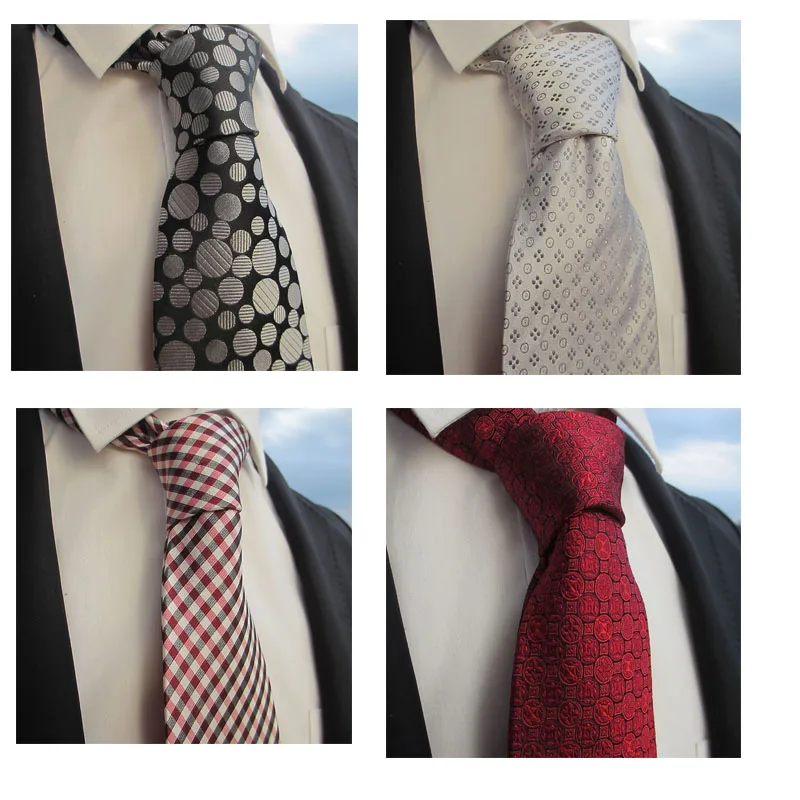 

Шелковый мужской галстук, серебристый клетчатый однотонный серый широкий роскошный свадебный аксессуар для выпускного вечера, подарок для мужа, встречи, новинка, галстук
