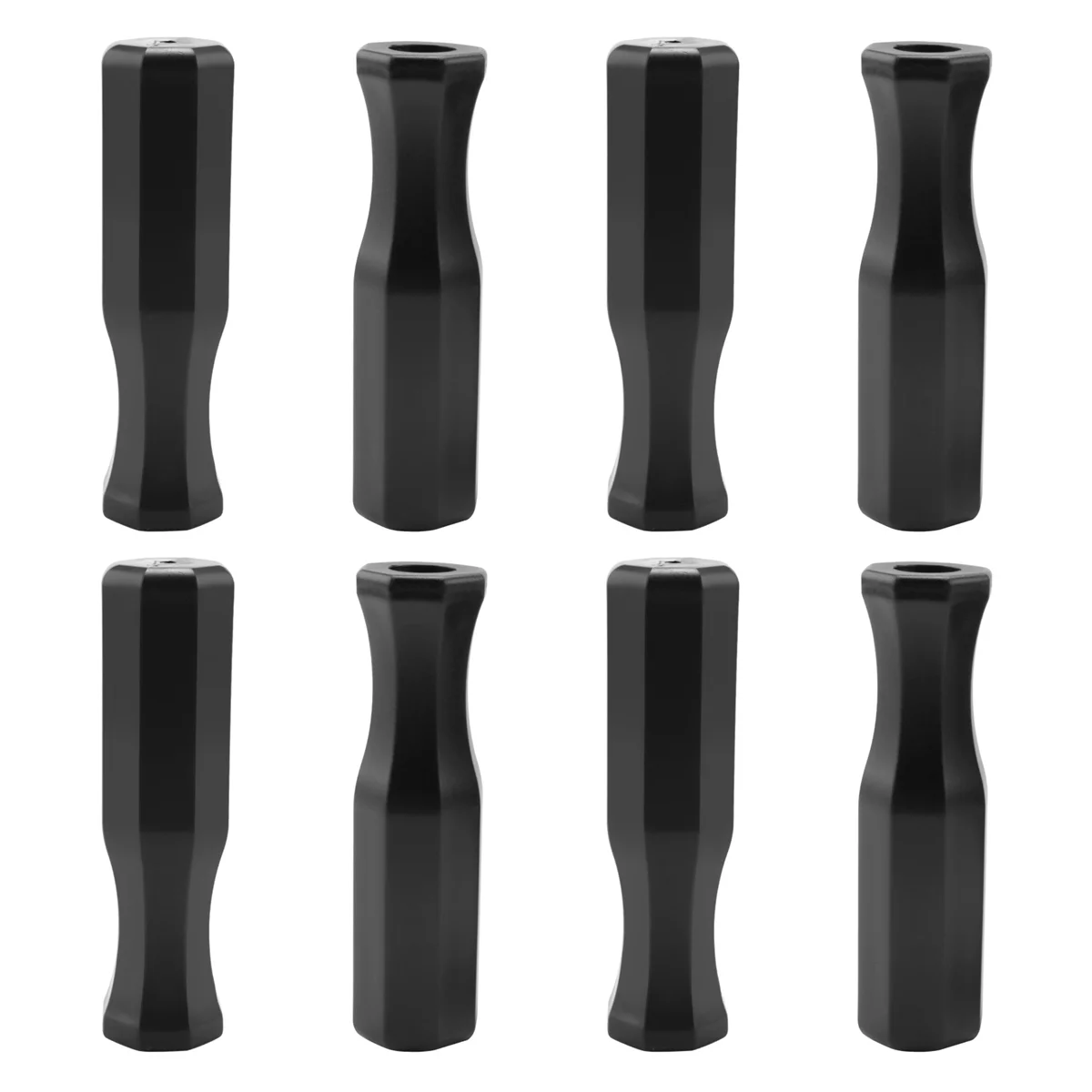 Table Football Machine Accessories Foosball Handle Grips Octagonal Plastic Handles for Standard Table Feet (8 Pack) image 3