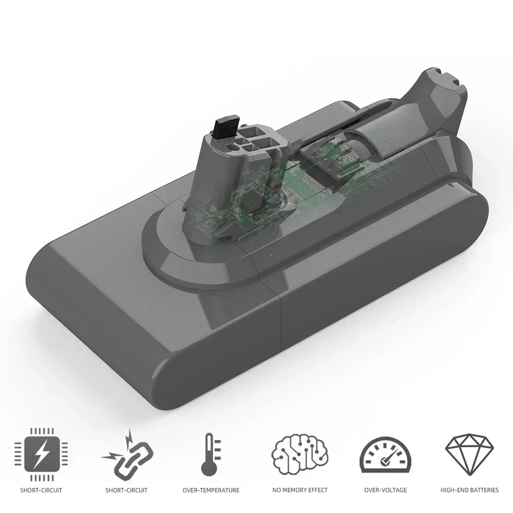 Imagem -03 - para Dyson Vácuo 38000mah 100.8wh Bateria para Dyson Torque Drive Extra V11 Completo Extra V11 Fluffy Extra V11 Animal V15