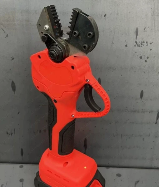 Electric Crimping Clamp Rechargeable Cold Crimping Clamp Mini Wiring EW-50X Terminal Pre-Insulated Tubular Bare Crimper