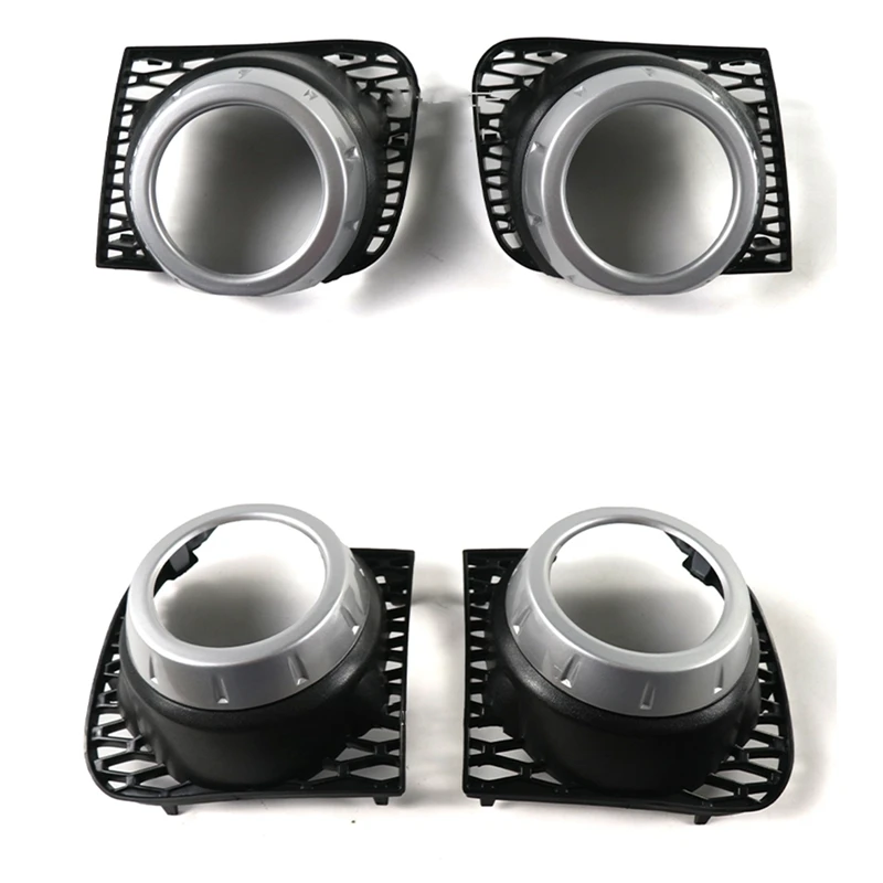 Lamp Bezel Covers For Range Rover- L322 2010 2011 2012 Front Fog Lights Lamp Frame Ring Cover Trim