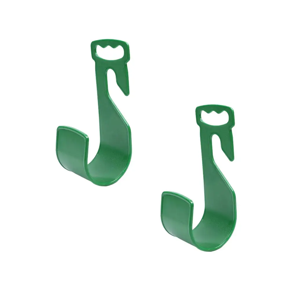 2Pcs ABS Plastic Pipe Hanger Hook for Garden Hose Organization Heavy Duty Removable Water Pipe Hook Gardening Bracket Light