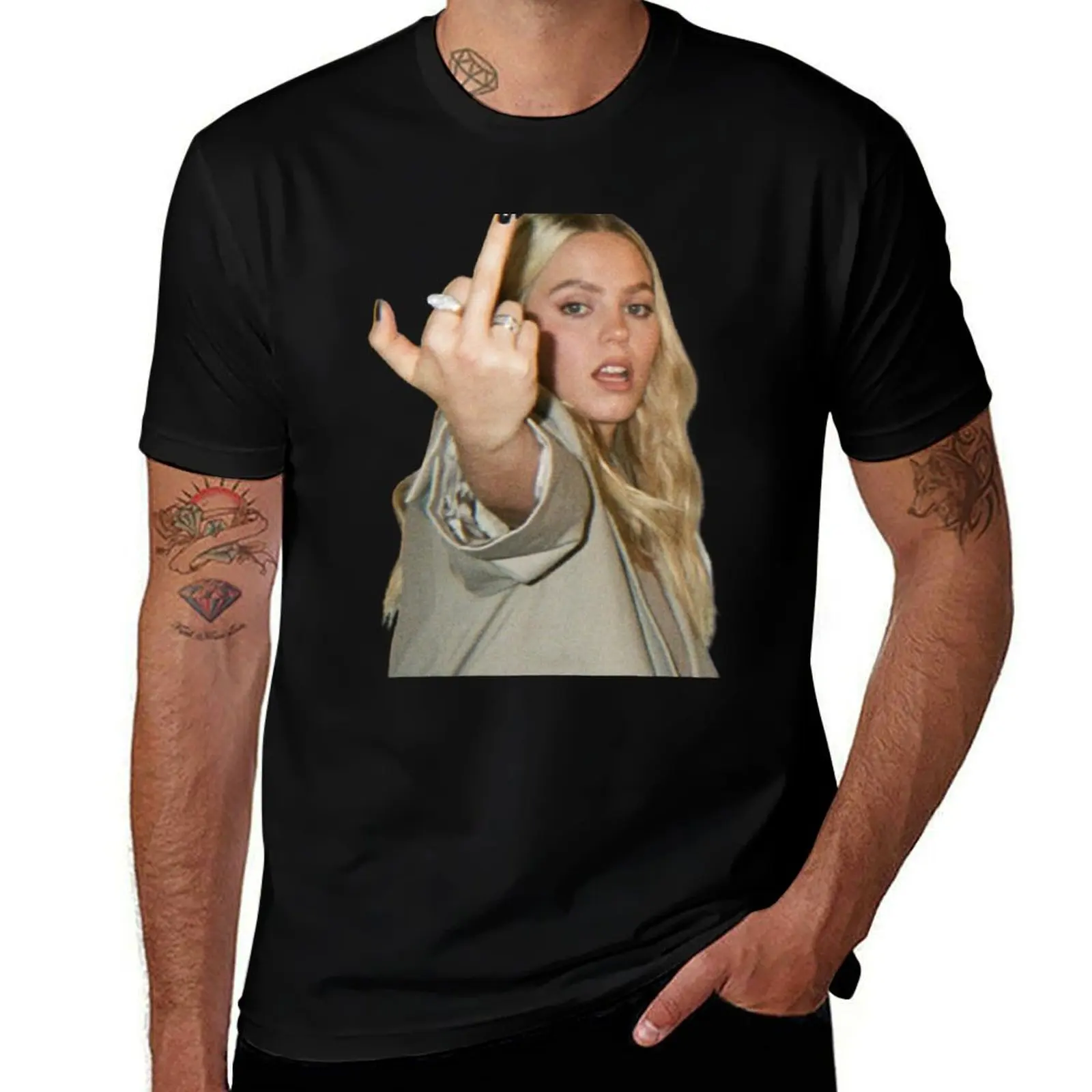 Renee Rapp?? T-Shirt Soft Stretch Short Sleeve Top T-Shirt