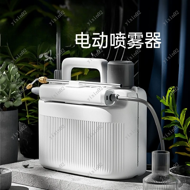 Knapsack Electric Sprayer Rechargeable Lithium Battery Disinfection Garden Watering Spray Bottle