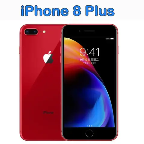 5.5" Original iPhone 8 Plus Mobile Phone Retina Display 64GB/256GB ROM 12MP A11 Bionic Chip Hexa-Core 4G LTE Smart Phone