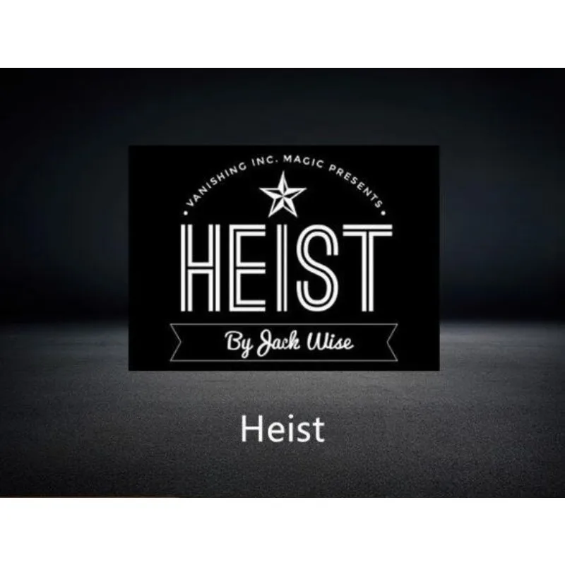 heist-dvd-e-espediente-trucchi-magici-orologio-da-mago-portafoglio-magica-close-up-illusione-mentalismo-accessori-oggetti-di-scena-divertenti