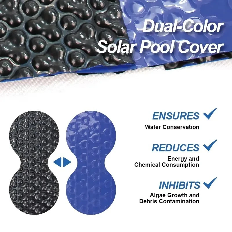 2026for Landy Pool Heating Blanket UV Resistant Antibacterial Heat Retention Cover for Swimming Pools