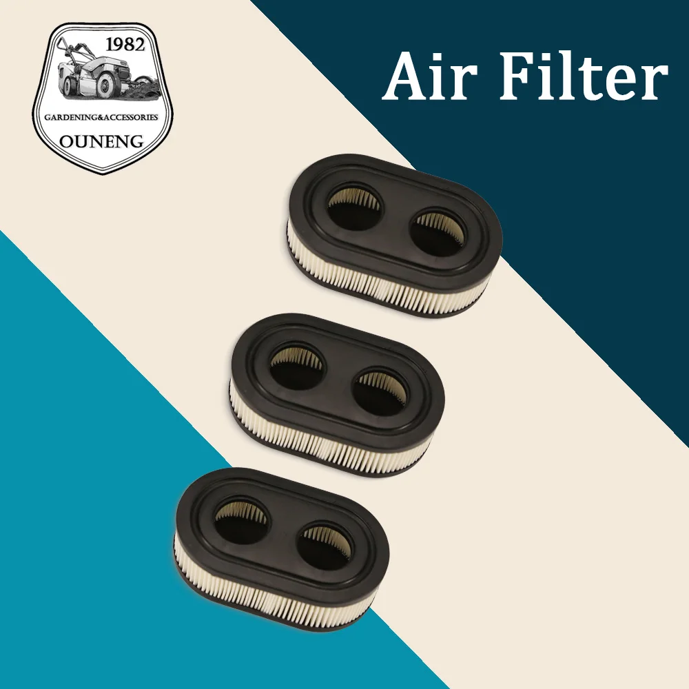 

3pcs 593260 798452 K 4247 5432 5432K 09P000 550E Engine Cleaning Garden Tools Parts Lawn Mower Air Filter For Briggs & Stratton