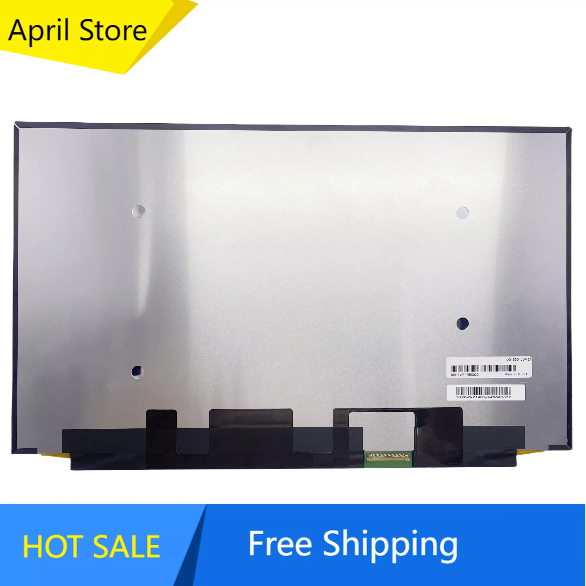 

LQ156D1JW42A LQ156D1JW42 15.6" IPS Laptop LCD Screen For ThinkPad P51 P52 UHD 3840x2160 eDP 40 pins