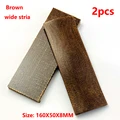 2pcs wide brown B