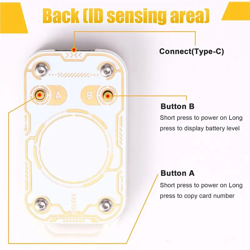 LXYB18B RFID Smart Chip ID IC Reader Tag Copyer Copier 4Th Chameleon Ultra V4.0 Contactless Smart Card Emulator Reader Write