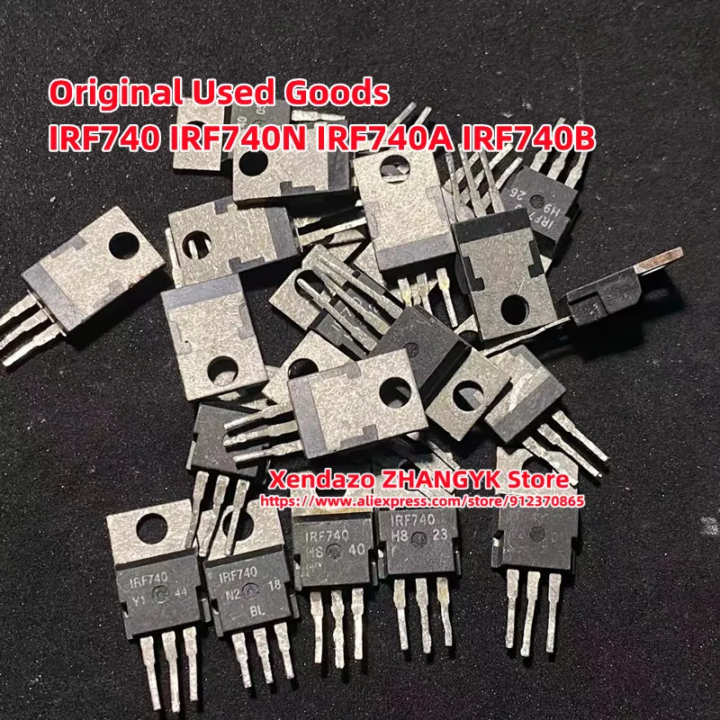 220 MOSFET N-CH, IRF740, IRF740N, IRF740A, IRF740B, 400V, 10A, TO220AB, 로트당 10 개