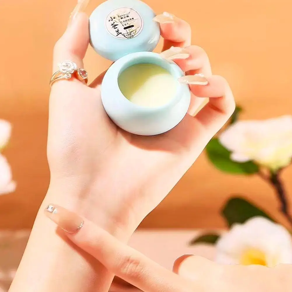 Balsem Padat Mini Wangi Segar Deodoran Stick Parfum Padat Balsem Stick Portabel Ringan untuk Wanita Pria Tubuh