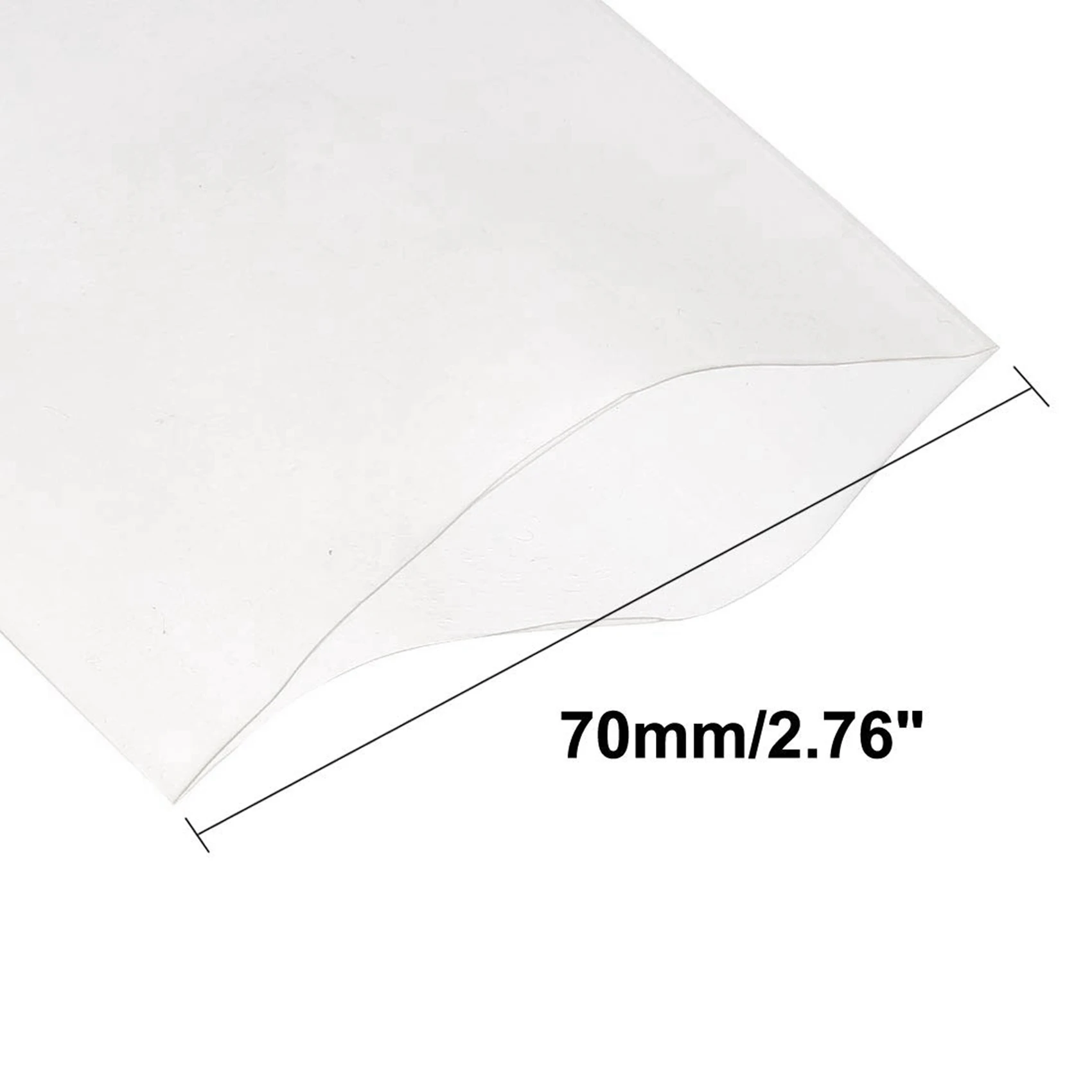 Y50A-2X Pvc Heat Shrink Tubing Tube 70Mm For 4 X 18650 Shrink Film 5M Clear