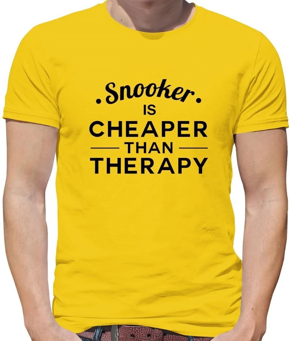 Snooker é mais barato do que a terapia - Camiseta masculina - 147 Crucible Fan Selby Love