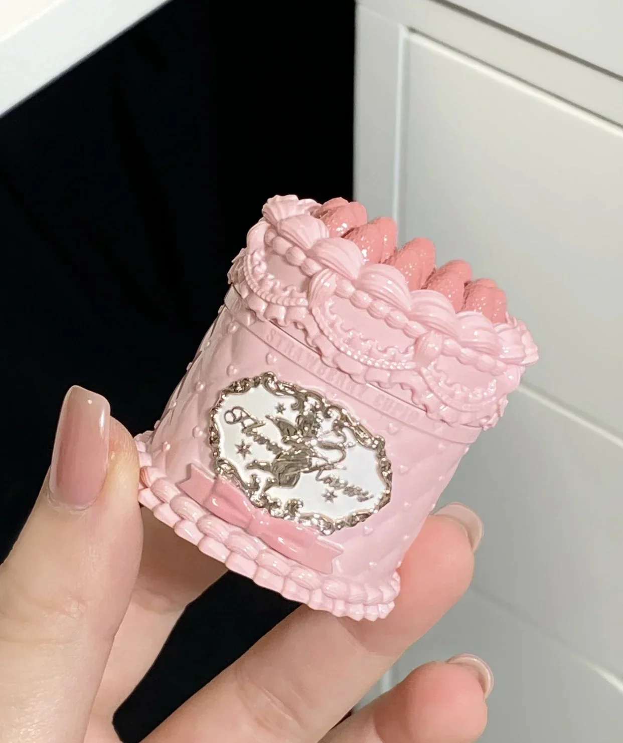 Flower Knows Strawberry Cupid Series Cake Lip Mud Velvet Matte Lip Cream Makeup