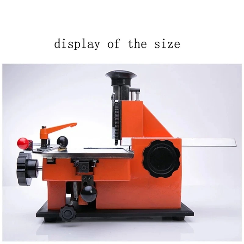 

YK-A01 Semi-Automatic Manual Marking Machine Aluminum Labeling Coding Machine Equipment Parameter Label Printer 1PC