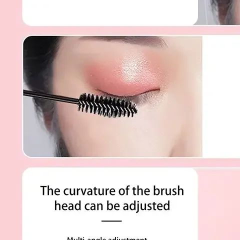 20/40 個両端メイクまつげブラシ使い捨てまつげブラシプラスチックマスカラワンドアプリケーターまつげエクステンションツール