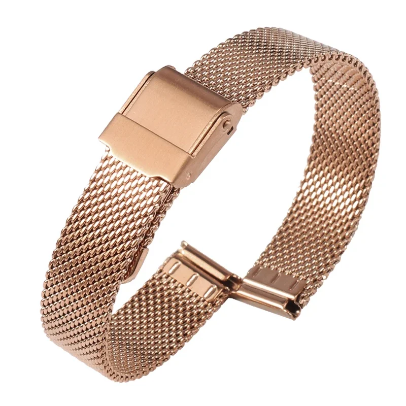 سوار ساعة DW للرجال والنساء ، سوار معدني ميلان ، حزام فولاذي ، 28 ، 36 ، 40 ، 14 ، 16 ، 18 ، 20 ، 22