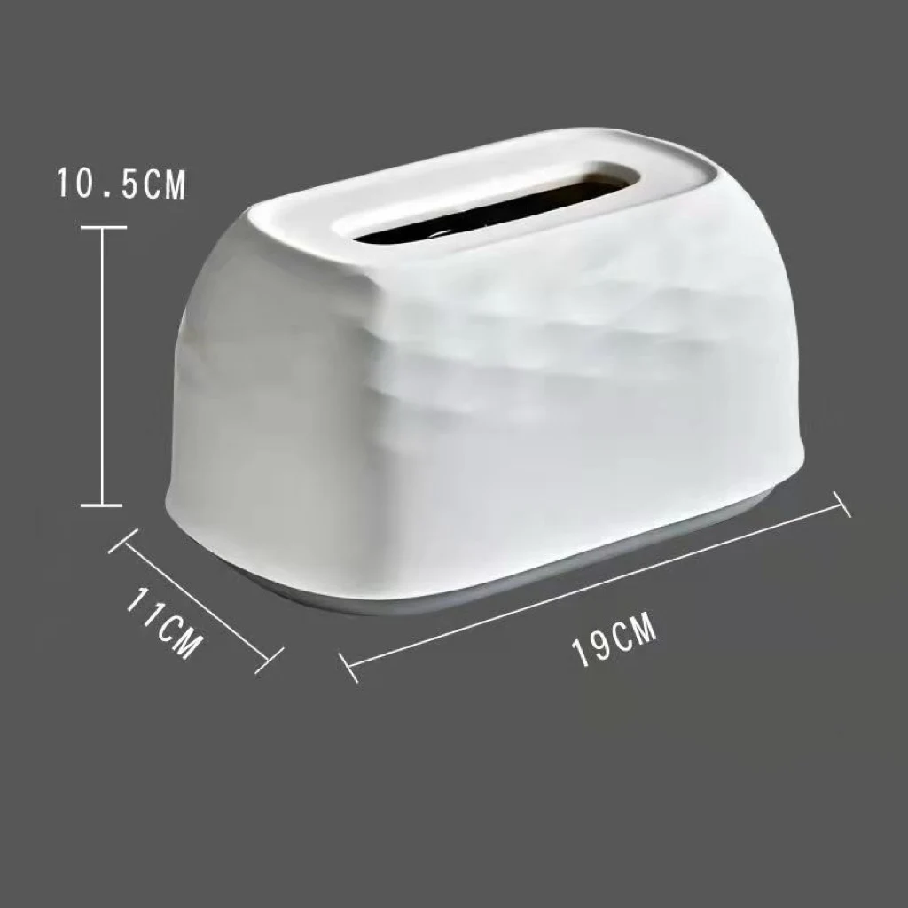 Simple Plastic Paper Towel Box Large Capacity Napkin Holder Automatic Lift Spring Tissue Paper Case Napkin Storage Container