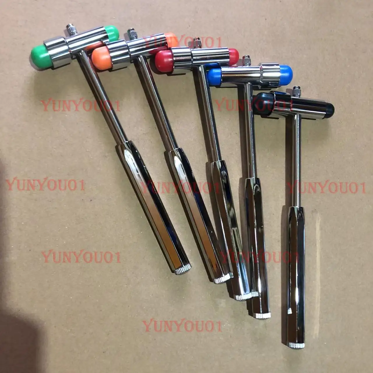 

Neurodiagnostic Hammer with Multi Functional Needle Brush, Neural Tapping, Buckling, Diagnostic Hammer, Reflex Hammer
