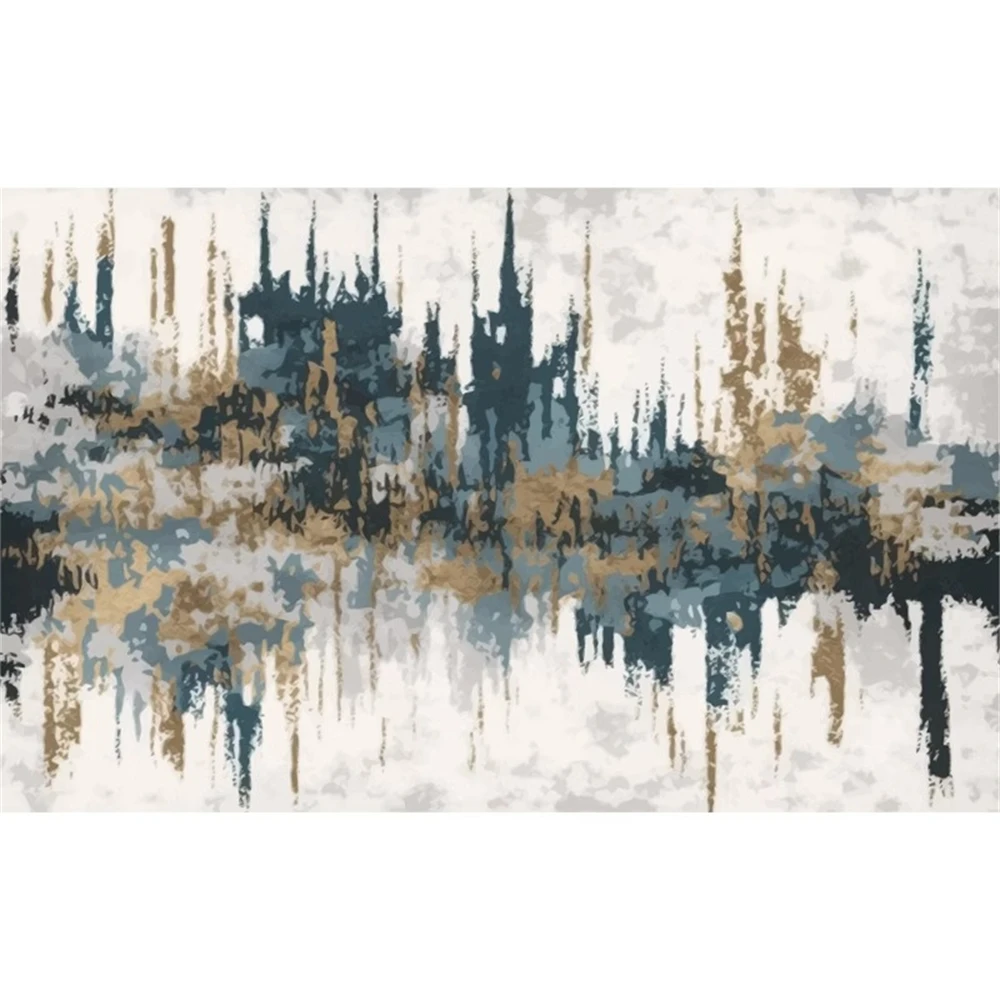 Benutzerdefinierte Landschaft Nebel Tapete TV Hintergrund Heimwerker 3D Retro Berg Tapeten für Wände Wohnzimmer Dekoration