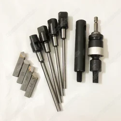 Adjustable Hard Alloy Grinding Reamer Handle Cutter for Car Motorcycle Valve Seat Repair Tool 15/30/45/55/60/65/75/90 Degree