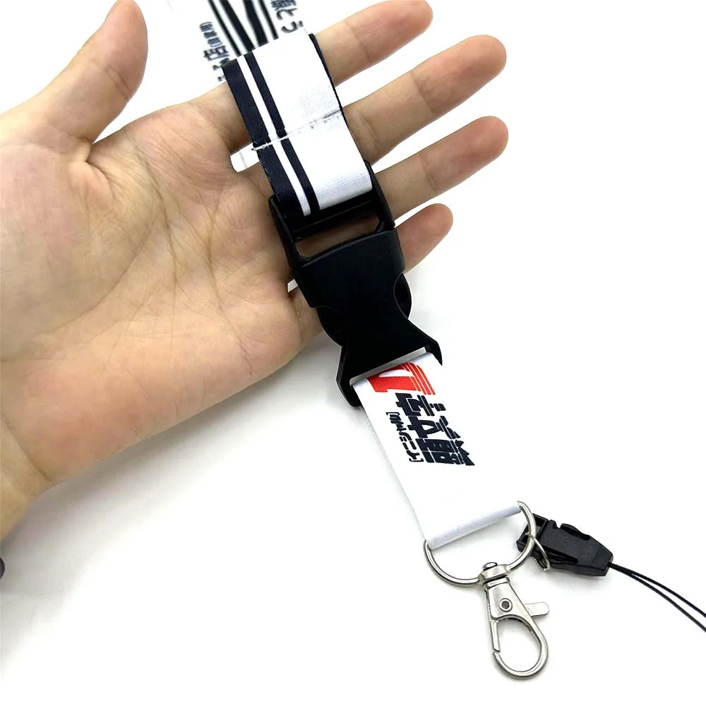 JDM Inicial D Neck Lanyard, Chaveiro do carro, Chaveiro, Fujiwara Tofu Shop, Cartão de identificação do celular, Neck Shield, Auto, Motocicleta Acessórios