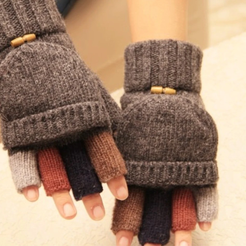 

Knit Winter Warm Fingerless Gloves Warm And Stylish In Cold Weather Unisex Gloves Knit Women Gloves