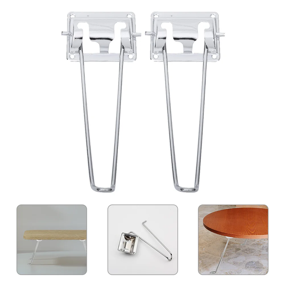 

2pcs Folding Legs Foldable Metal Hairpin Leg For Laptop Desk Coffee Table Diy Furniture Project Table Legs For Furniture