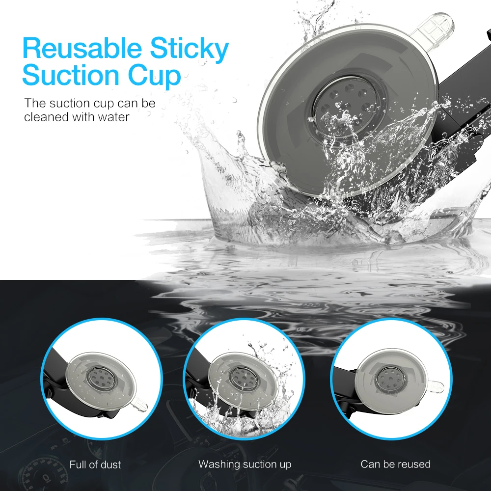 Car Mobile Phone Holder Stand Car Suction Cup Mount Holder for iPhone XS Windshield Universal Sucker For Car Accessories