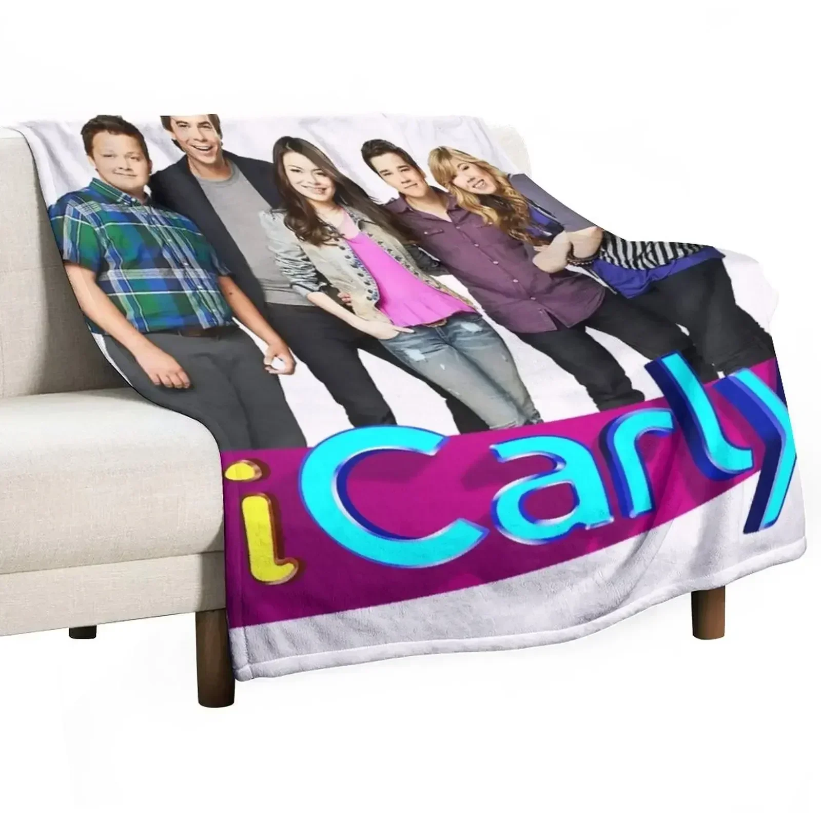 ICarly Nice friends Throw Blanket Personalized Gift Baby Summer Blankets